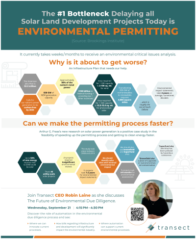 <b style='color:#EAD300;'>B04 - The Future of Environmental Due Diligence</b><div style='margin-top:5px;'><div style='margin-top:5px;'>Invited Poster Presenter: Robin Laine – Transect Inc</div></div>